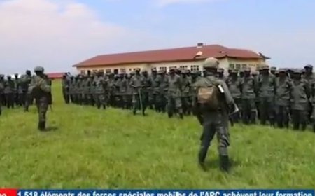 AFC/M23 yinjije abarwanyi bashya basaga 1,500 barangije amasomo y’ingabo zidasanzwe