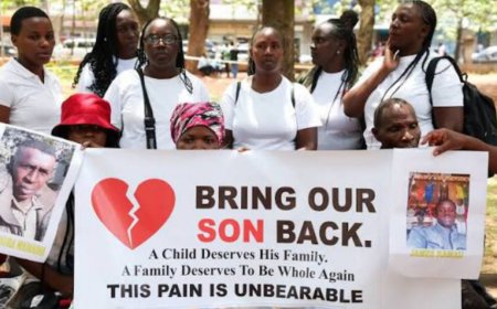 Kenya: Barimo kwigaragambya basaba ko abana babo bashutswe bakoherezwa ku rugamba mu Burusiya bagarurwa mu gihugu