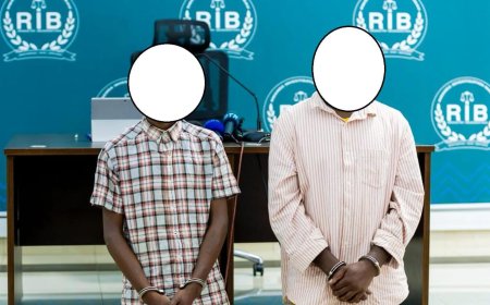 RIB yerekanye abakurikiranyweho gusambanya abantu ku gahato