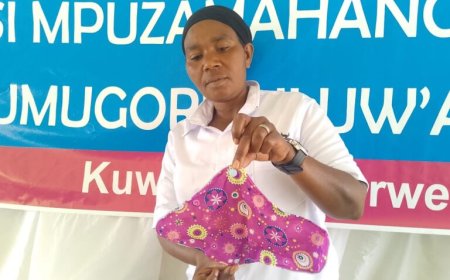 Nyamagabe: Udutambaro tw’isuku tumara imyaka ibiri twahinduye ubuzima bw’abagore n’abakobwa