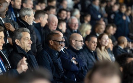 President Kagame Attends PSG vs Chelsea Champions League Match in Paris