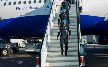 Rwandan Police Peacekeepers complete mission in Central African Republic