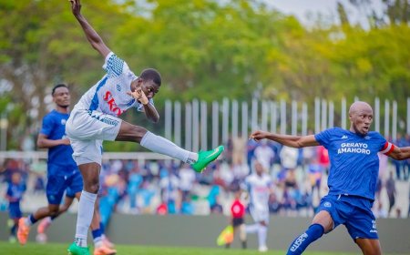 Police FC yaguye miswi na Rayon Sports mu gikombe cy'Amahoro