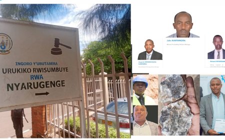 Urukiko rwakatiye abakoraga mu kigo cy'amabuye y'agaciro