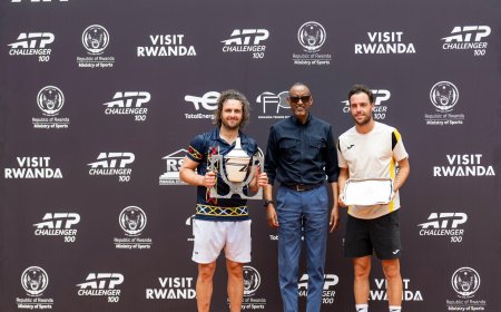 Trungelliti wins ATP Challenger 100 Kigali II as President Kagame Watches Final