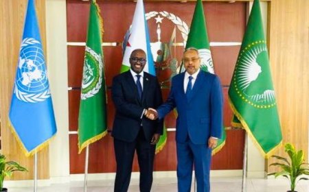 U Rwanda na Djibouti baganiriye ku gushimangira ubufatanye hagati y’ibihugu byombi