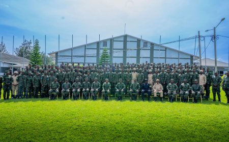 Abasirikare n’abashinzwe umutekano 489 basoje amasomo y’amezi ane n’igice i Gabiro