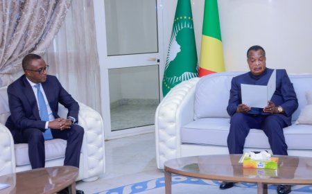Perezida Kagame yoherereje ubutumwa bwanditse Perezida Denis Sassou N’Guesso