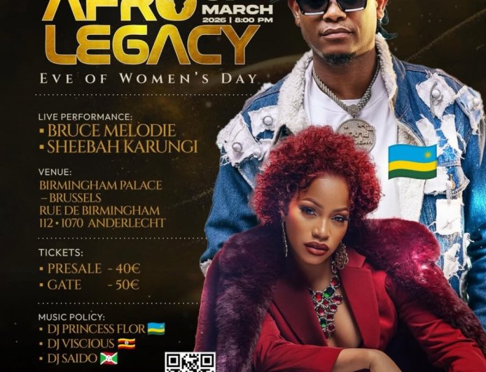 Sheebah Karungi yageze I Bruxelles