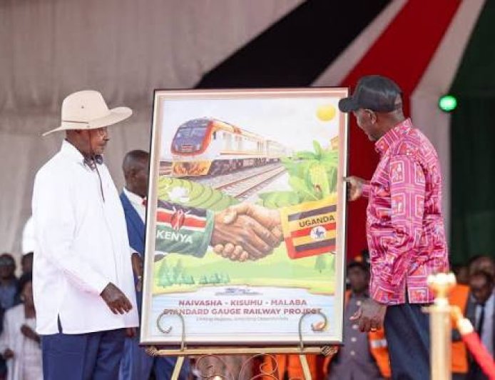 Kenya na Uganda batangije umushinga mushya wa gari ya moshi