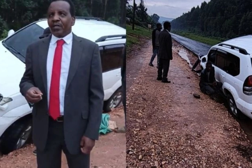 Reuben Kigame accuses Easy Coach of reckless driving after near-fatal crash in Vihiga