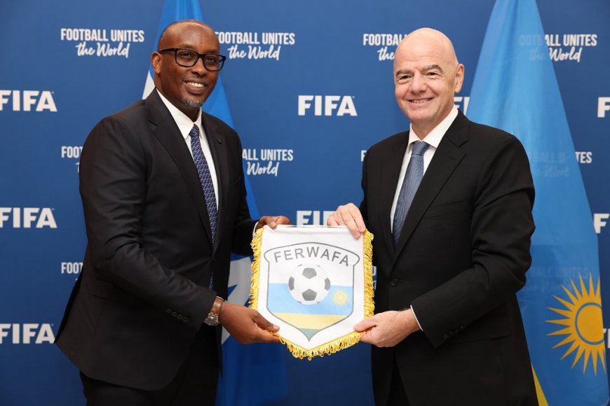 Shema Fabrice yohereje ubutumwa bukomeye Gianni Infantino uyobora FIFA