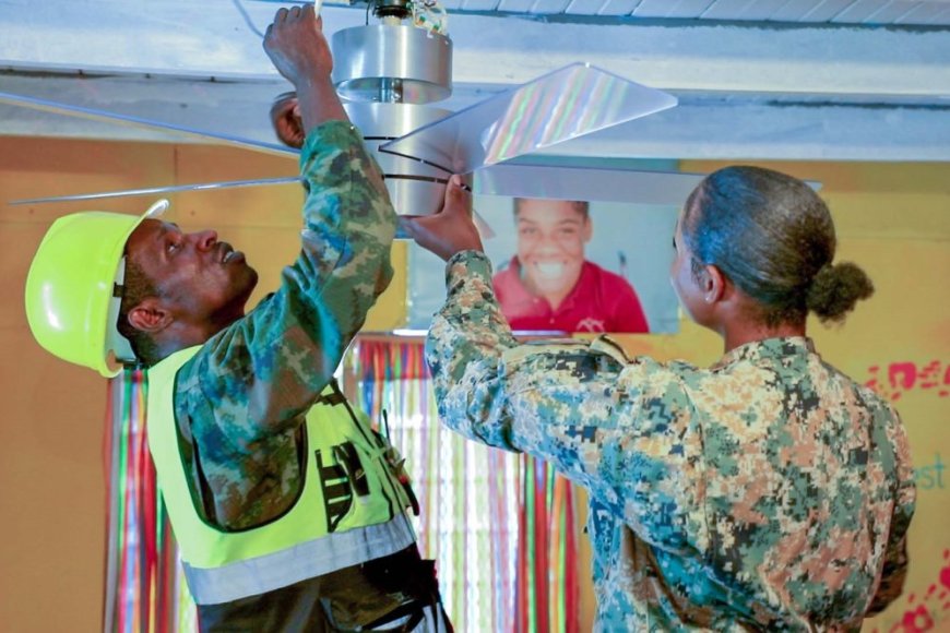 Jamaica: Ingabo z’u Rwanda zakoze Umuganda