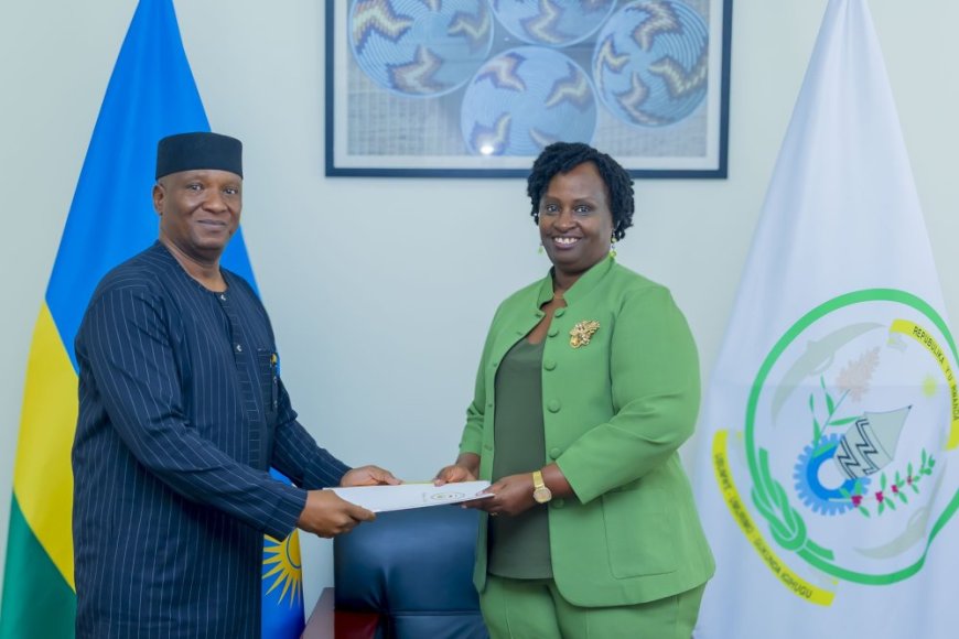 MINAFFET yashyikirijwe impapuro z’abadipolomate boherejwe n’ibihugu byabo kubihagararira nka ba Ambasaderi