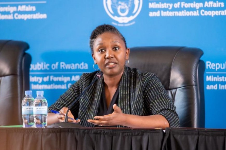 Yolande Makolo yasubije RDC yishimiye ibihano Amerika yafatiye RDF