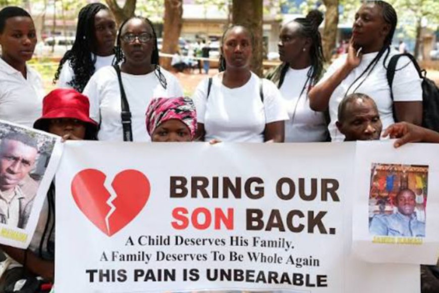 Kenya: Barimo kwigaragambya basaba ko abana babo bashutswe bakoherezwa ku rugamba mu Burusiya bagarurwa mu gihugu