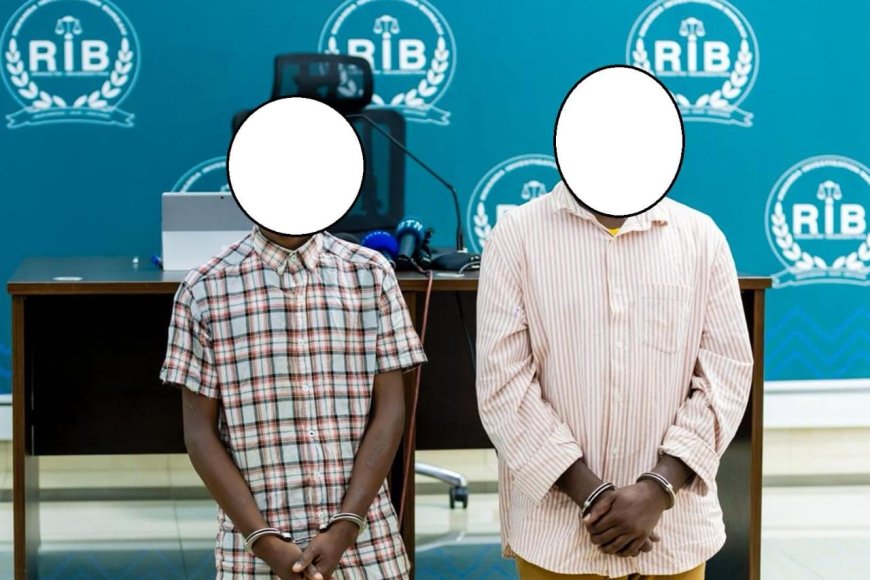 RIB yerekanye abakurikiranyweho gusambanya abantu ku gahato