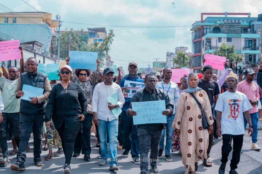Abatuye i Goma bigaragambije nyuma y’igitero cya Drone cyaguyemo umukozi wa UNICEF