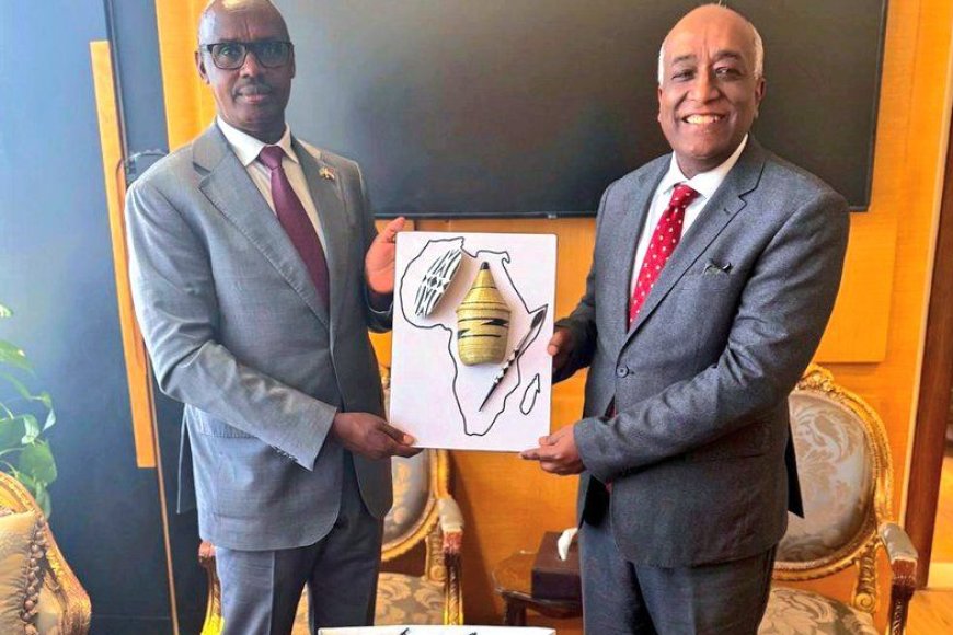 U Rwanda na Misiri baganiriye ku gushimangira ubufatanye mu nzego zitandukanye