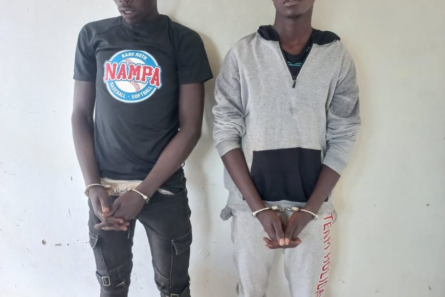 Kigali: Babiri bafashwe bari kugurisha moto bibye