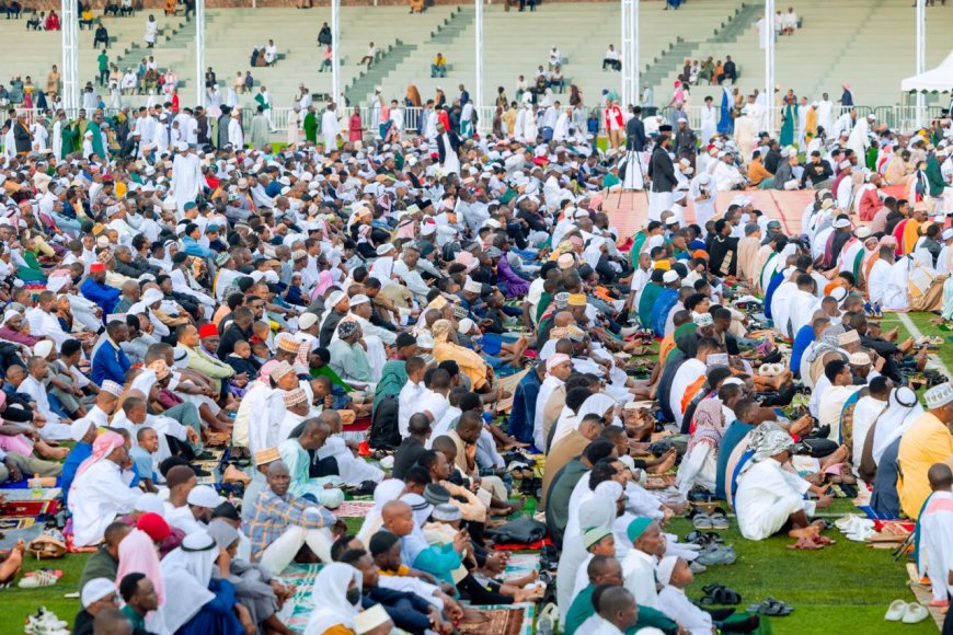 Rwanda Muslims celebrate Eid al-Fitr, urged to uphold values beyond Ramadhan