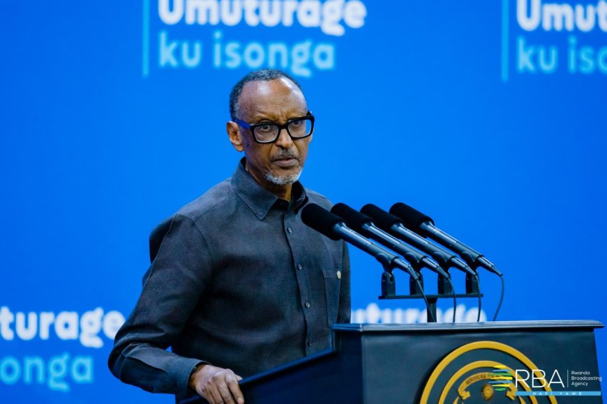 “It Is Not Poor Service, It Is a Crime” President Kagame Calls Out Accountability Failures Among Leaders