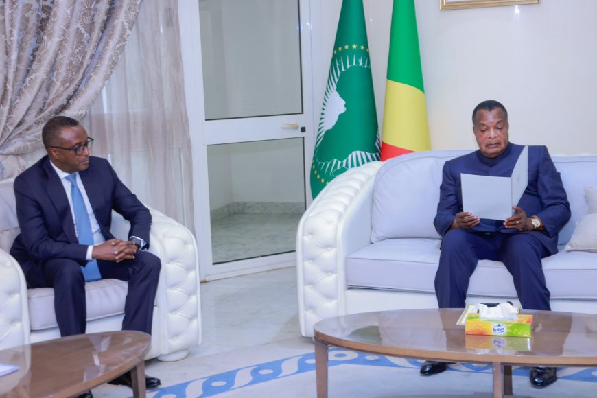 Perezida Kagame yoherereje ubutumwa bwanditse Perezida Denis Sassou N’Guesso