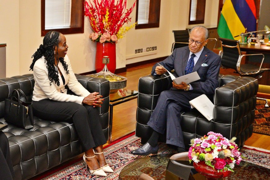 Minisitiri Nkulikiyinka yashyikirije Minisitiri w’Intebe wa Maurice ubutumwa bwa Perezida Kagame