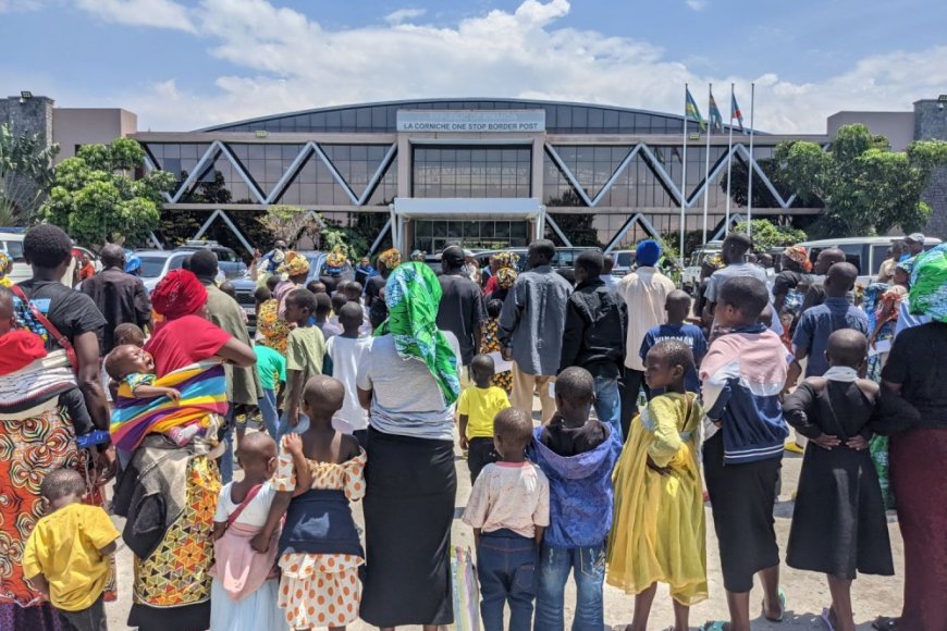 Abanyarwanda 222 babaga muri RDC batahutse