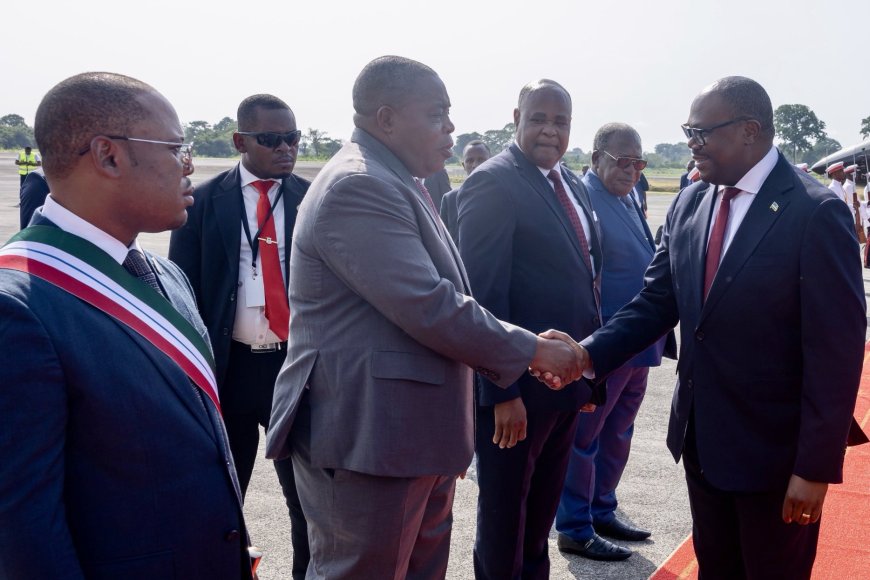 Minisitiri w’Intebe Dr. Nsengiyumva yageze muri Guinée équatoriale mu nama ya OACPS