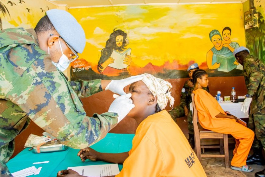 Centrafrique: Ingabo z’u Rwanda zavuye abagore bo muri gereza ya Bimbo