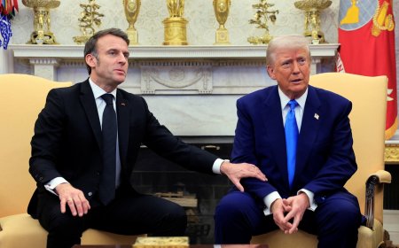 Perezida Trump yise Emmanuel Macron 'umugabo mbwa'