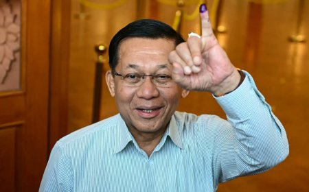 Myanmar Parliament Elects Junta Leader Min Aung Hlaing as President