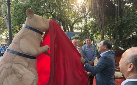 Imbeba yamamaye mu gutegura ibisasu yubakiwe ishusho ibajwe mu ibuye