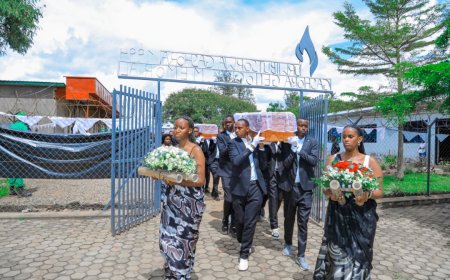 Bugesera: Imibiri 52 y’abazize Jenoside yakorewe Abatutsi yashyinguwe mu cyubahiro i Gashora
