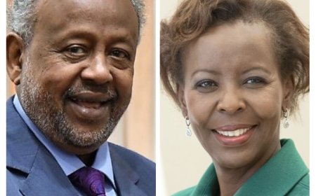 Louise Mushikiwabo yashimiye Ismaïl Omar Guelleh wongeye gutorerwa kuyobora Djibouti