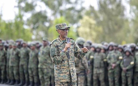 President Kagame Named Honorary Chancellor as Rwanda Launches National Defence University