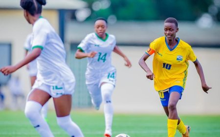 Ikipe y’igihugu y’u Rwanda y’abangavu yatsindiwe mu rugo