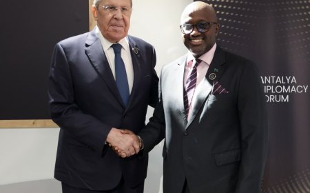 Amb. Nduhungirehe na Lavrov baganiriye ku kwagura ubufatanye bw’u Rwanda n’Uburusiya