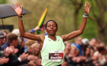 Emeline Imanizabayo Wins Gold at Seven Hills Record Run in the Netherlands