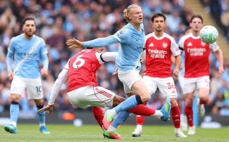 Premier league isubiye irudubi: Manchester City itsinze Arsenal bihindura isura