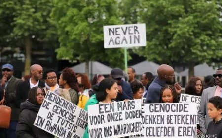 Rwandans in Bruges Commemorate 32nd Anniversary of the Genocide Against the Tutsi, Pledge to Fight Denial