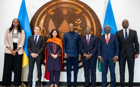 Perezida Kagame yagiranye ibiganiro n’abayobozi muri WHO na Gavi ku buzima rusange