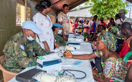 Ingabo z’u Rwanda ziri muri Santarafurika zavuye abaturage b’i Boali