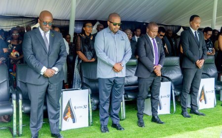 Kwibuka32: Abaturage n’abayobozi bibukiye ku Mugezi wa Nyabarongo Jenoside yakorewe abatutsi mu 1994