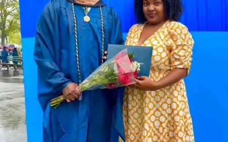 Clarisse Karasira Praises Husband After His Master’s Graduation, Reflects on Her Musical Journey and Impact