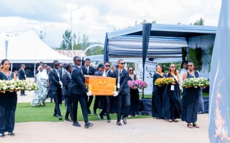 Ruhango: Imibiri 35 y’abatutsi bishwe muri Jenoside yashyinguwe mu cyubahiro