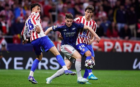 Arsenal na Atletico Madrid habuze ikipe iha ibyishimo Perezida w’u Rwanda warebye uyu mukino