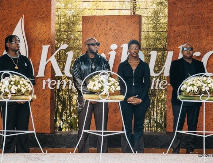 Abahanzi barimo The Ben na Bruce Melodie basuye urwibutso rwa Kigali bagenera ubutumwa Abanyarwanda