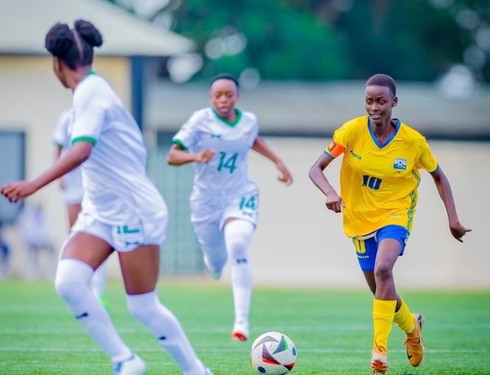 Ikipe y’igihugu y’u Rwanda y’abangavu yatsindiwe mu rugo